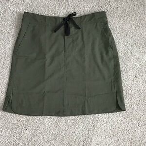 Ripskirt Hawaii Dark Green Mini Skirt